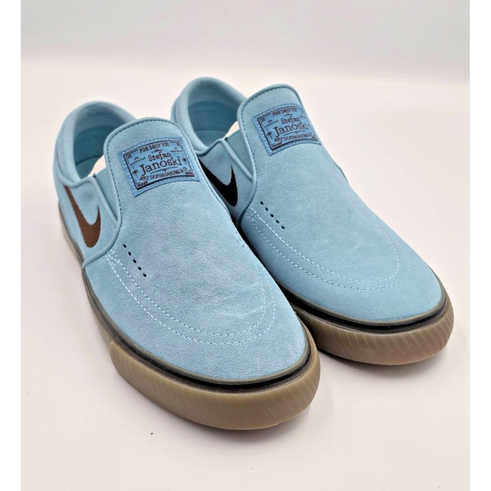 Nike SB Janoski+ Slip Denim Turquoise Gum Men 7 Women 8.5 Youth 7Y FN5893-400